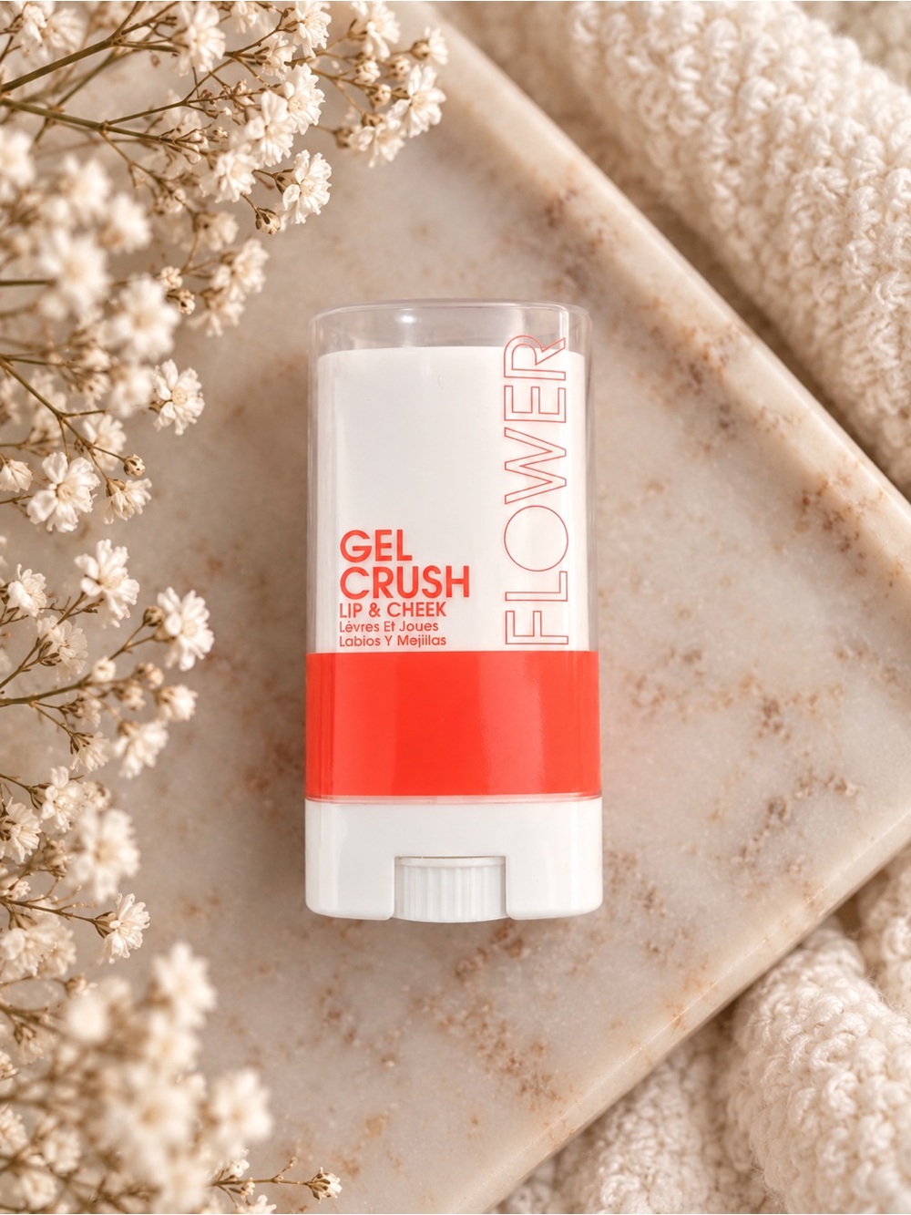e.l.f. Gel Crush Lip & Cheek Color
— Coral Red